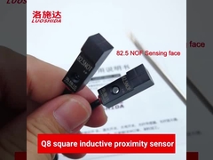 Kleiner rechteckiger induktiver Draht 8x8 Näherungsschalter-Sensor DCs 3 für Metalldetektor
