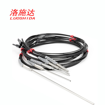 Verbreitete Art Sensor des Edelstahl-M4 für alle Reihe mit 1M Standard Fiber Cable