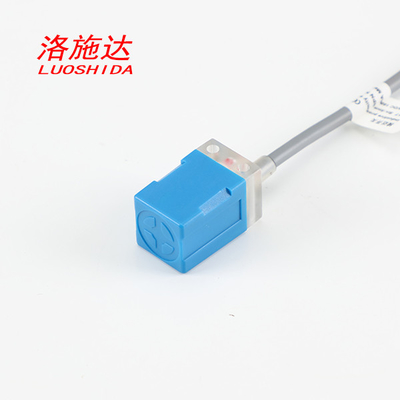 Quadrat-rechteckige induktive Annäherungssensor Hochgeschwindigkeits-ABS blauer Plastik für Bewegungs-Sensor