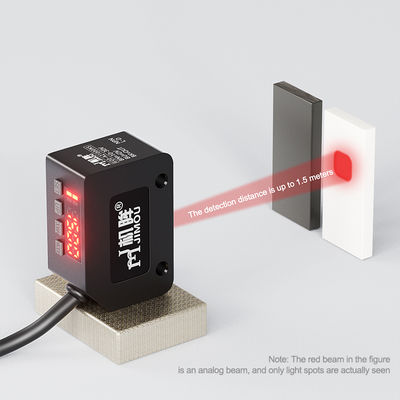 KEINE NC effektive Kostenreduzierung Hochgeschwindigkeitsreaktion Diffuser Fotosensor Intelligente Digitalanzeige Lichtschalter